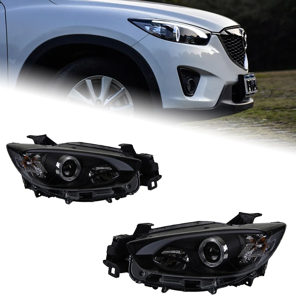 AKD Car Styling Head Lamp for Mazda CX-5 LED Headlight 2012-2016 Brand Eagle Eye Angel Eye LED DRL Hid Bi Xenon Auto Accessories