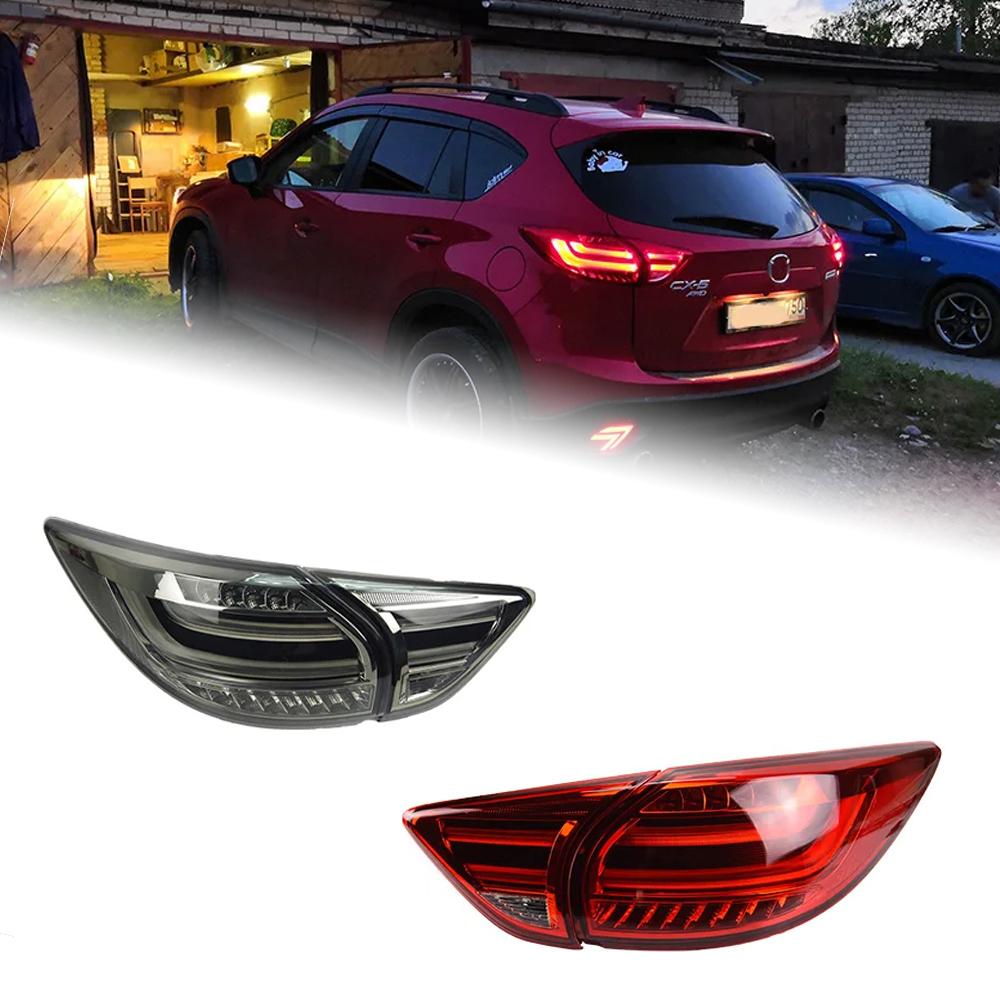 AKD Car Styling for Mazda CX-5 Tail Lights 2013-2017 CX-5 LED Tail Lamp CX5 LED DRL Signal Brake Reverse auto Accessories