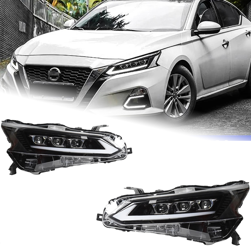 AKD Car Styling Head Lamp for Nissan Teana Headlights 2018-2021 Altima LED Headlight Dynamic Signal Animation DRL Accessories