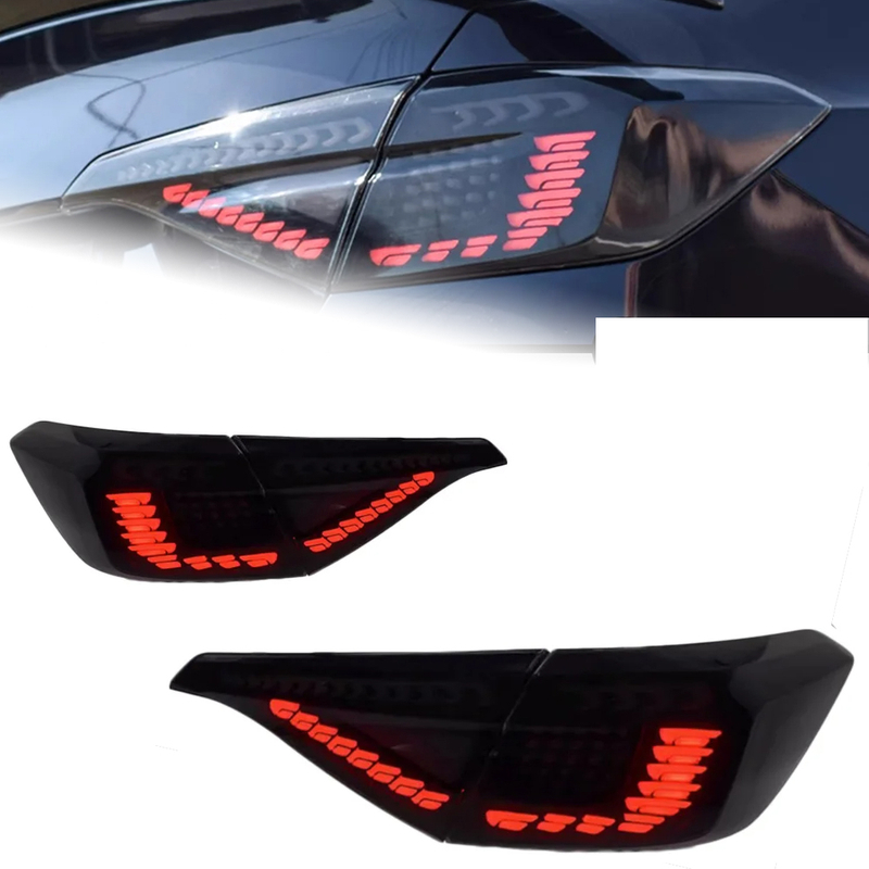 AKD Auto Parts For Honda CIVIC 11th Tail light 2022 2023 OLED Styling LED Running Lights Sequential Signal Car Accesorios Modified