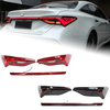 AKD Car Styling Tail Lamp for Toyota Avalon Tail Lights 2018-2023 Avalon LED Tail Light Dynamic Signal Rear Lamp Auto Accesories