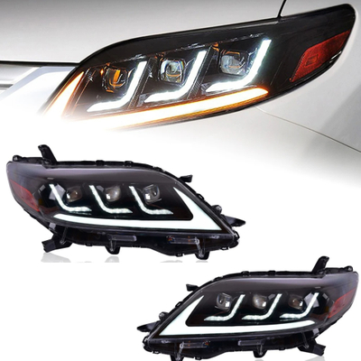AKD Car Styling Head Lamp for Toyota Sienna Headlights 2011-2019 Sienna LED Headlight DRL Signal Hid Bi Xenon Auto Accessories