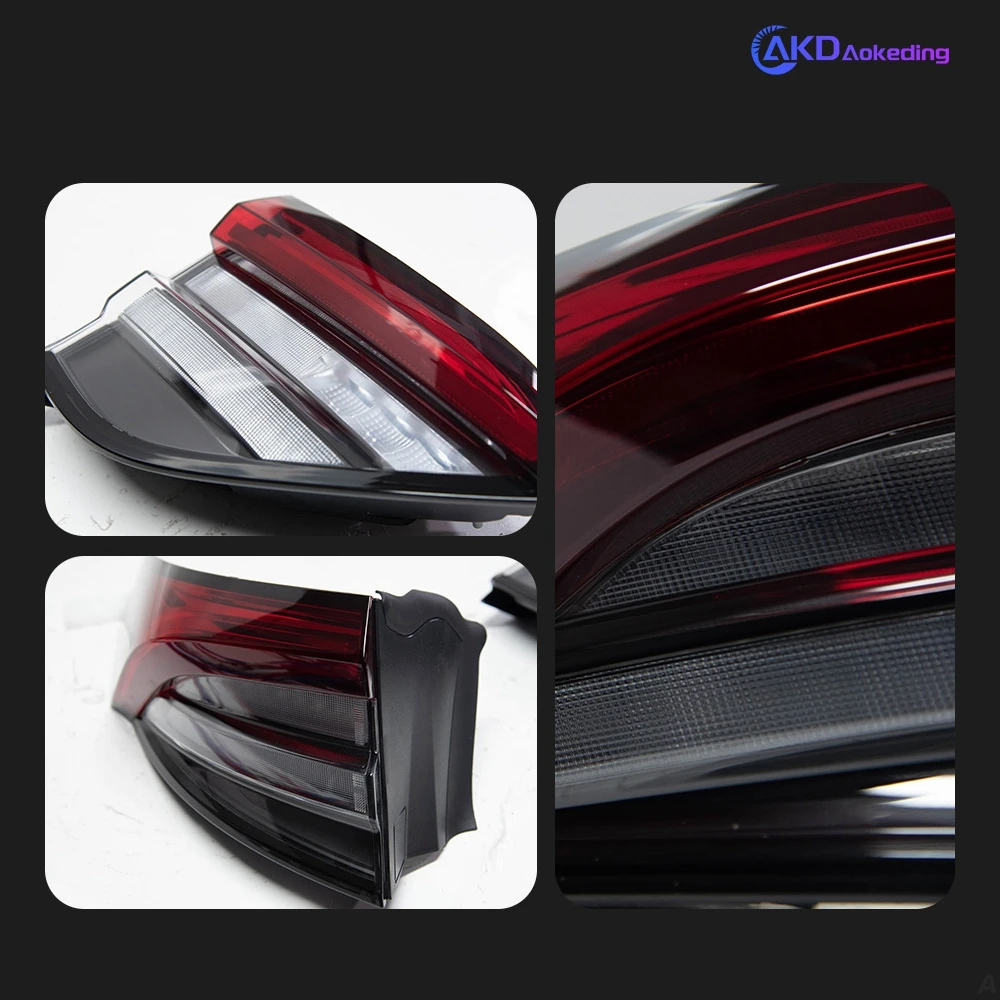 AKD Car Lights for Maserati Levante LED Tail Light 2016-2020 Rear Lamp Upgrade 2022 Design DRL Signal Auto Accessories