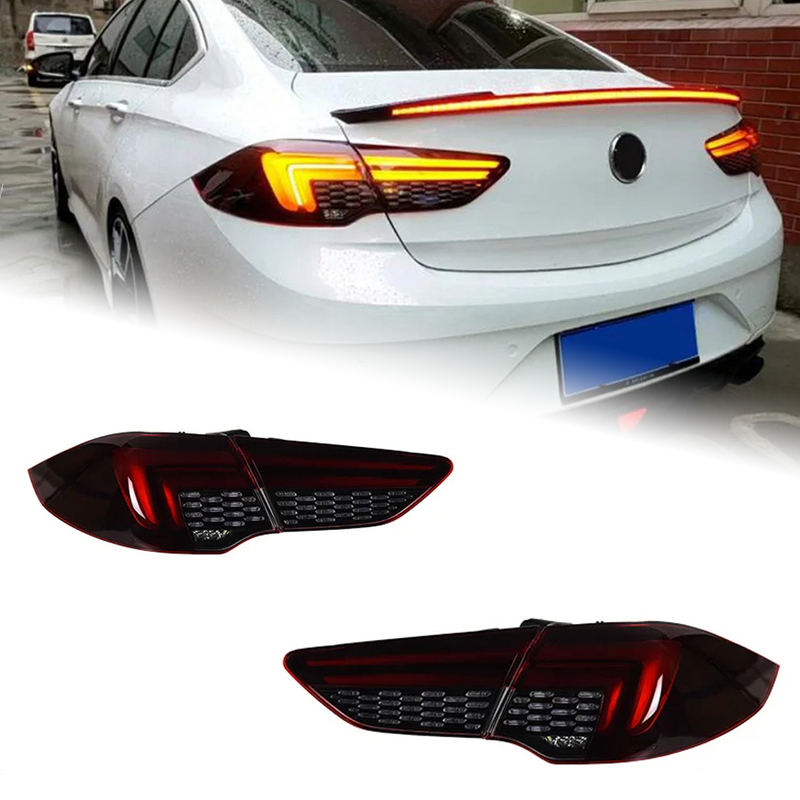 AKD Tail Lamp for Opel Buick Regal LED Tail Light 2017-2021 Regal Regal Fog Brake Turn Signal Automotive Accessorie