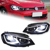 AKD Car Styling for VW Golf 7 Headlights 2013-2017 Golf7 All LED Headlights DRL Head Lamp Projector Lens Low High Beam Accessories