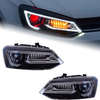 AKD Car Styling for VW Polo Headlight 2010-2018 Vento LED Head Lamp LED DRL Hid Bi Xenon Headlights LED High Beam Accessories