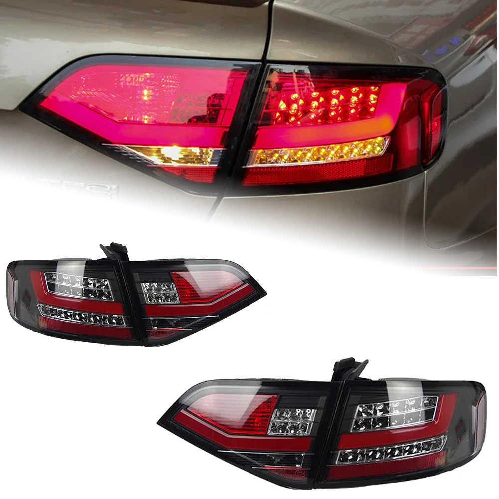 AKD Car Styling for Audi A4 B8 Tail Lights 2009-2012 A4L LED Tail Lamp LED DRL Brake Signal Reverse Auto Accessories