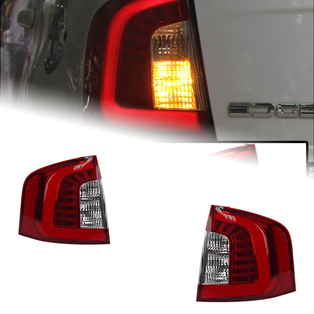 AKD Car Styling for Ford Edge Tail Lights 2010-2015 Edge Limited LED Tail Lamp LED Tail Light DRL Brake Reverse auto Accessories