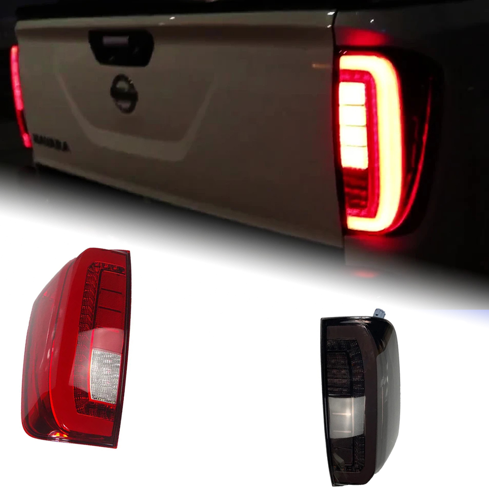 AKD Car Styling for Nissan Navara Tail Light 2016-2019 NP300 LED Tail Lamp DRL Brake Dynamic Signal Reverse auto Accessories