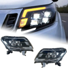 AKD Car Styling Head Lamp for Nissan Navara Headlights 2014-2021 NP300 Frontier LED Headlight Signal DRL LED Projector Auto Accessories