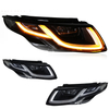 AKD Head Lamp for Range Rover Evoque LED Headlights 2013-2017 Evoque DRL Turn Signal High Beam Angel Eye Projector Lens