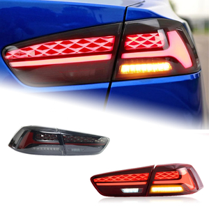 AKD Tail Lamp for Mitsubishi Lancer LED Tail Light 2009-2016 Lancer EX Rear Fog Brake Turn Signal Automotive Accessories