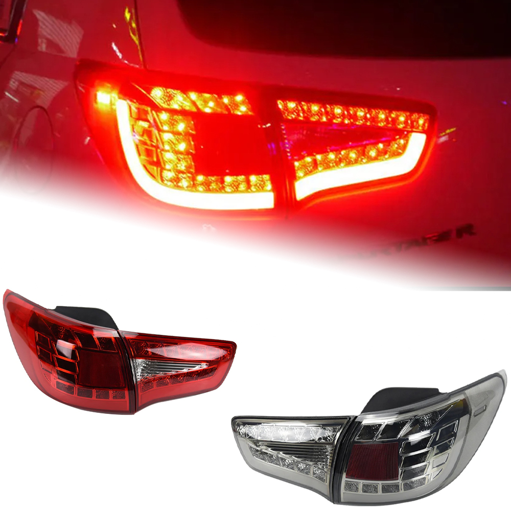 AKD Car Styling for Kia Sportage R Tail Lights 2012-2015 Sportage R LED Tail Lamp DRL Signal Brake Reverse auto Accessories