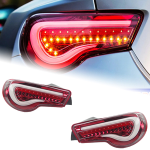 AKD Car Styling for Subaru BRZ LED Tail Light 2012-2019 Dynamic Signal GT86 FT86 Tail Lamp LED DRL Brake Reverse auto Accessories