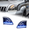 AKD Car Styling for Toyota Prado Headlight 2003-2009 LED Headlight DRL Hid Head Lamp Angel Eye Bi Xenon Beam Accessories