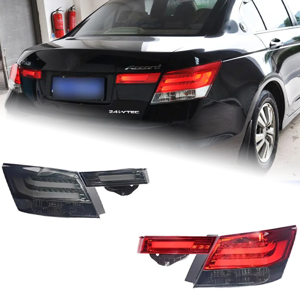 AKD Car Styling for Honda Accord Tail Lights 2008-2012 Accord LED Tail Lamp LED Rear Lamp DRL Signal Brake Reverse auto Accessories