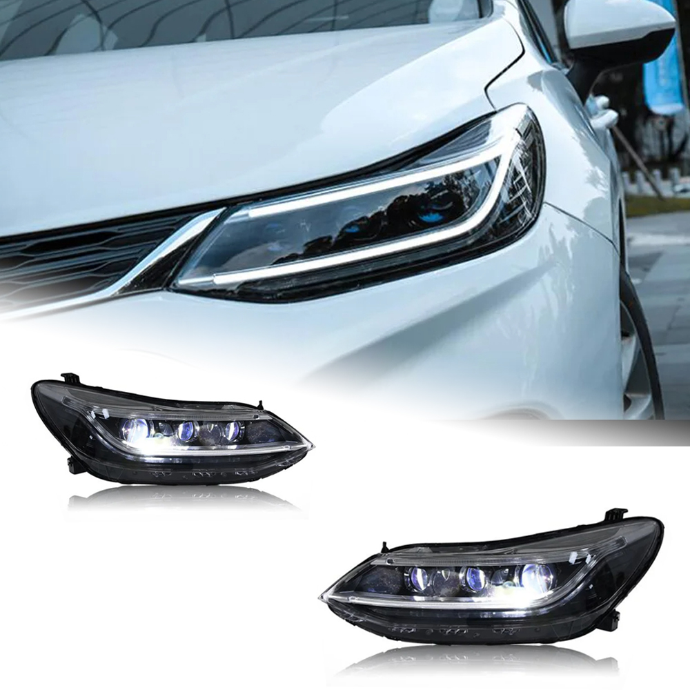 AKD Car Styling Head Lamp for Chevrolet Cruze Headlights 2017-2018 All New Cruze LED Headlight DRL Hid Bi Xenon Auto Accessories