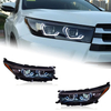 AKD Car Styling Headlights for Toyota Highlander LED Headlight 2018-2020 Kluger Angel Eye DRL Animation Blue Automotive Accessories