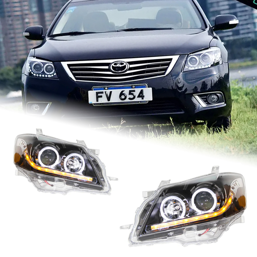 AKD Car Styling for Toyota Camry Headlights 2009-2011 Camry V45 LED Headlight LED DRL Hid Bi Xenon Head Lamp Auto Accessories