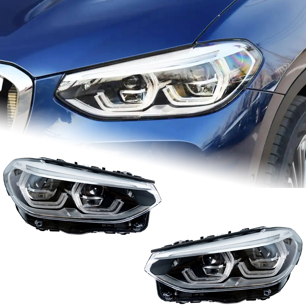 AKD Car Lights for BMW X3 2018-2021 G08 G01 LED Auto Headlight Assembly Upgrade AKD Original Design Blink Signal Lamp Accessories