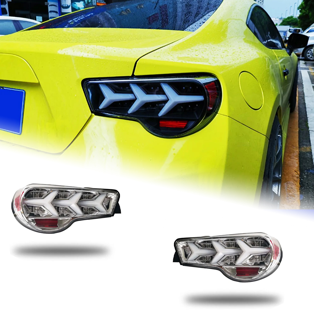 AKD Tail Lamp for Toyota FT86 GT86 LED Tail Light 2012-2018 Subaru BRZ Rear Fog Brake Turn Signal Automotive Accessories