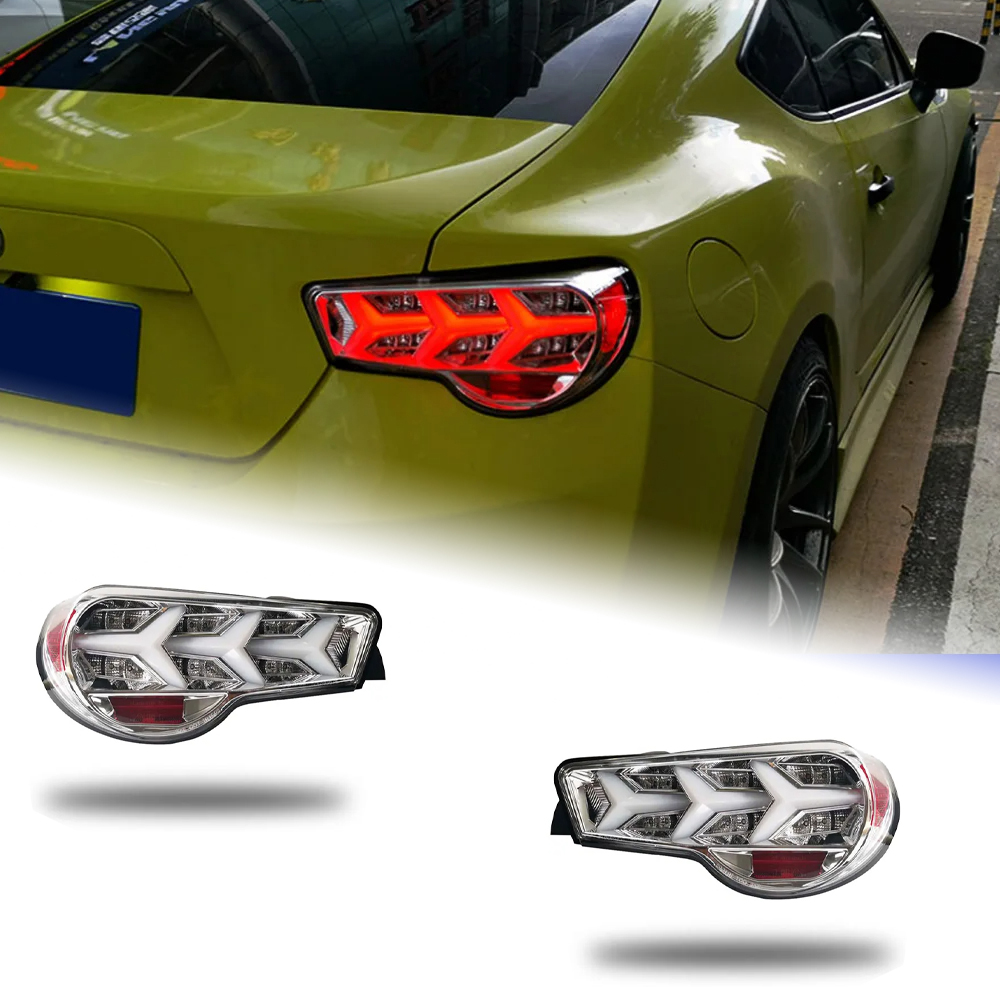 AKD Tail Lamp for Toyota FT86 GT86 LED Tail Light 2012-2018 Subaru BRZ Rear Fog Brake Turn Signal Automotive Accessories