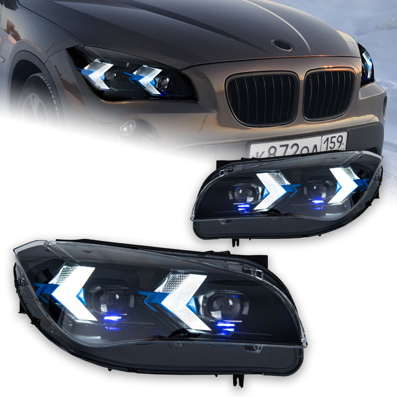 AKD Car Styling Head Lamp For BMW X1 E84 LED Headlight 2010-2015 Head Lamp DRL Signal Auto Accessories 