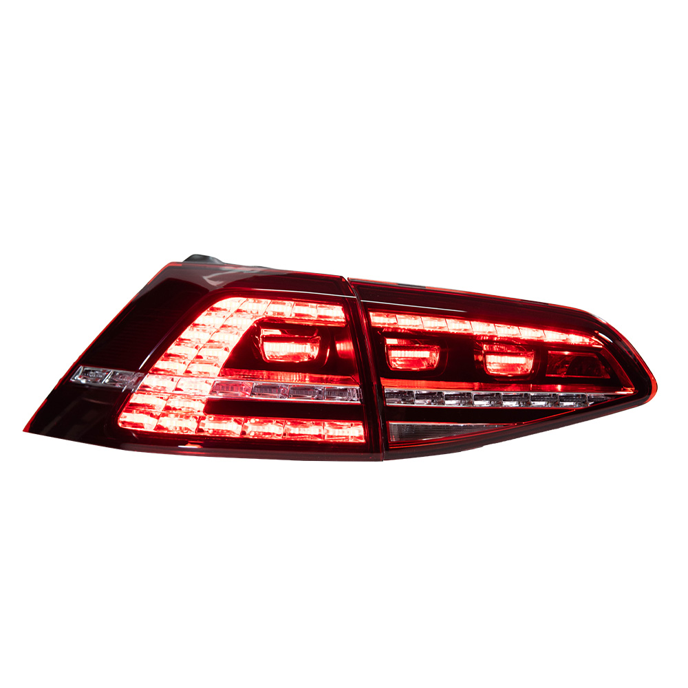 AKD Car Styling Tail Lamp for VW Golf 7 Tail Lights 2013-2019 Golf 7 LED Tail Light Golf MK7 Rear Stop DRL Brake Auto Accessories