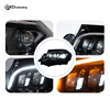 AKD Headlight Assembly Upgrade for 2014-2019 Mercedes-Benz GLS Models: LED Laser Sequential Turn Signals, Daytime Running Lights, And Bi-xenon Projector Lenses.