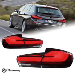 AKD Taillight Assembly for 2011-2017 BMW 5 Series F11 Touring Taillight Upgrade, G Series LED Rear Taillights with Sequential Lighting.