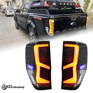 AKD Taillight Assembly for 2012-2022 Ford Ranger Models; Ford Retrofit LED Brake Lights, Daytime Running Lights, And Turn Signals