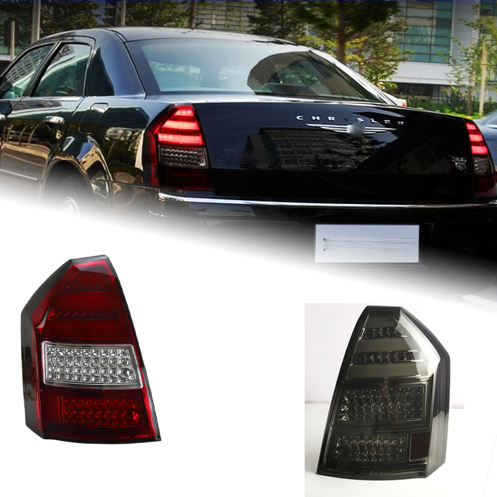 AKD Tail Lamp for Chrysler 300C LED Tail Light 2005-2010 Chrysler 300C Rear Fog Brake Turn Signal Automotive Accessories