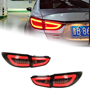 AKD Car Styling for Mazda 6 Atenza LED Tail Light 2013-2019 New Mazda6 LED Tail Lamp LED DRL Signal Brake Reverse auto Accessories