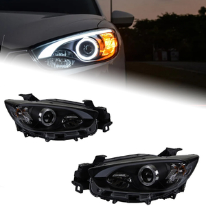 AKD Car Styling Head Lamp for Mazda CX-5 LED Headlight 2012-2016 Brand Eagle Eye Angel Eye LED DRL Hid Bi Xenon Auto Accessories