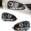 AKD Car Styling for VW Jetta Headlights 2006-2011 Jetta Gli LED Headlight Angel Eye Led Drl Hid Bi Xenon Auto Accessories