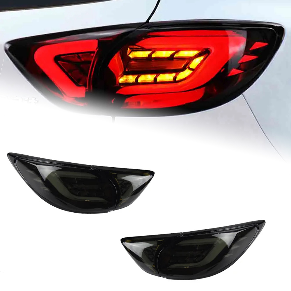 AKD Tail Lamp for Mazda CX-5 LED Tail Light 2013-2017 CX-5 CX5 Rear Fog Brake Turn Signal Automotive Accessories