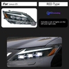 AKD Car Styling Head Lamp for Lexus ES200 Headlights 2013-2014 ES300 LED Headlight DRL Signal Projector Lens auto Accessories