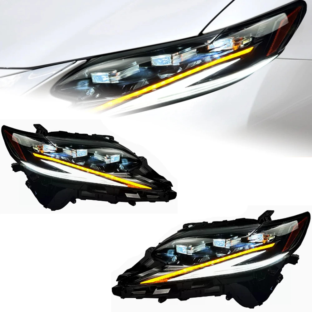 AKD Car Styling Head Lamp for Lexus ES ES200 Headlights 2015-2017 ES300 LED Headlight DRL Signal Projector Lens auto Accessories