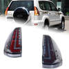 AKD Car Styling Tail Light for Land Cruise Prado 2700 4000 Tail Lights 2003-2009 LED Tail Lamp GX460 DRL Signal auto Accessories