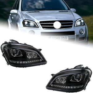 AKD Car Styling Head Lamp for Benz W164 Headlights 2005-2008 ML350 ML400 ML500 LED Headlight DRL Signal auto Accessories