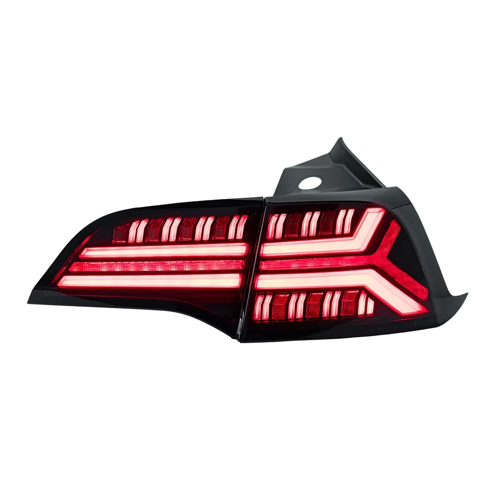 AKD Car Styling Tail Lamp for Tesla Model 3 Tail Lights Model Y LED Tail Light Dynamic Signal DRL Brake Reverse Auto Accessories