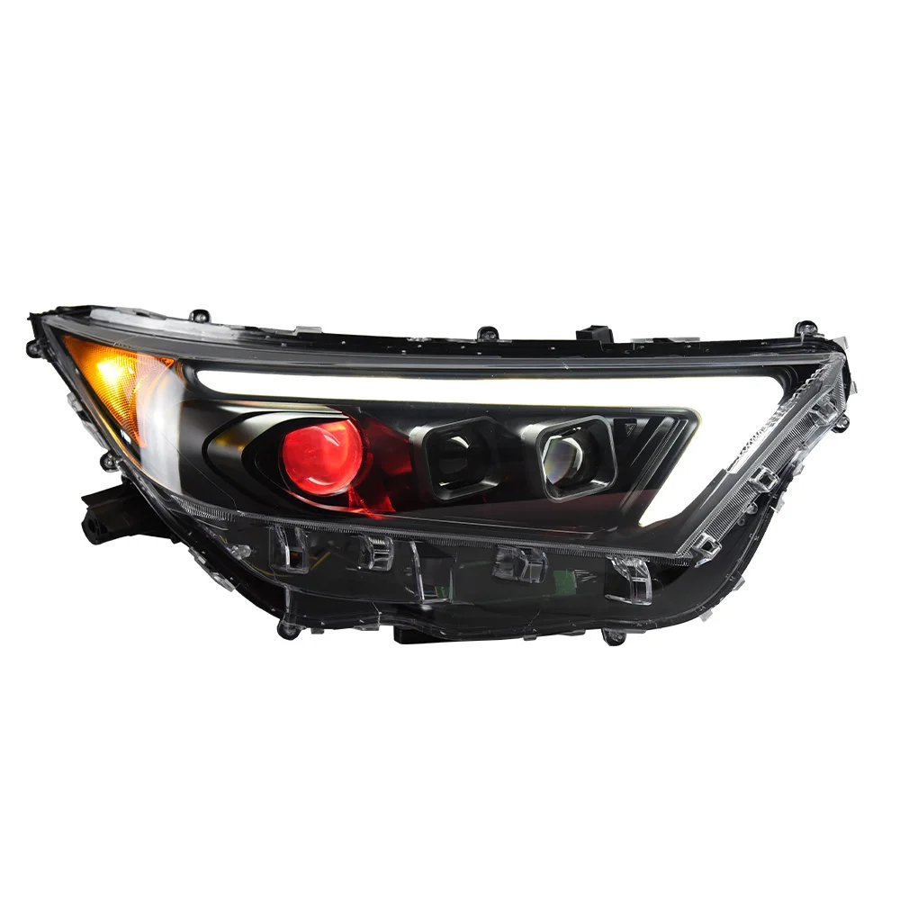 AKD Car Styling Head Lamp for Toyota RAV4 Headlights 2019-2021 New Rav4 LED Headlight Projecto Lens DRL Automotive Accessories