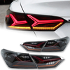 AKD Car Lights for Toyota Camry LED Tail Light 2018-2022 Rear Lamp Brake DRL Rear Dynamic Signal Reverse Automotive Accessories