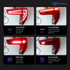 AKD Car Styling for Toyota Innova Tail Lights 2016-2019 Innova Tail Lamp LED DRL Dynamic Signal Brake Reverse auto Accessories