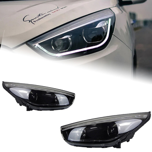 AKD Car Styling Head Lamp for Hyundai IX35 Headlight 2010-2016 New Tucson LED Headlight DRL Hid Bi Xenon Auto Accessories