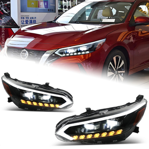 AKD Car Lights For Sylphy 2020-2022 Sentra LED Auto Headlights Assembly Upgrade Projector Lens Dynamic Lamp Tools Accessories Kit