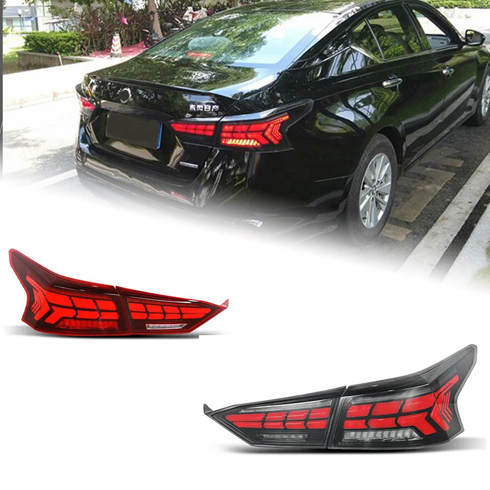 AKD Car Styling for Altima Tail Lights 2018-2021 Teana LED Tail Lamp led tail light Animation DRL Dynamic Signal auto Accessories