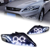 AKD Car Styling Head Lamp for Ford Mondeo Headlights 2009 Fusion LED Headlight Dynamic Signal DRL Hid Bi Xenon Auto Accessories