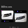 AKD Suitable for 2009-2012 Audi A4 headlight assembly LED lens headlight water turn daytime running light
