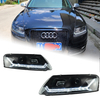 AKD Car Styling Head Lamp for Audi A6 Headlights 2005-2012 A6 LED Headlight C5 C6 Turn Signal DRL Bi Xenon Projector Auto Accessories